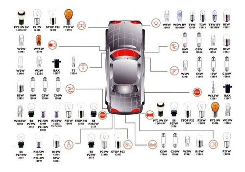 Lampara Osram H1 - Night Breaker Laser 12v 55w P14,5s 3