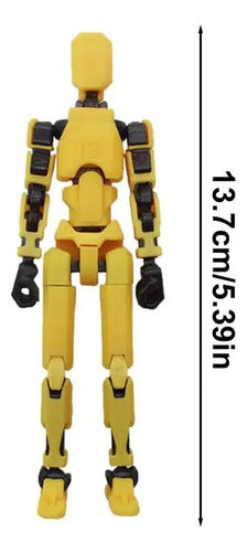 Articulated Action Figure Dummy 13 16 cm 7