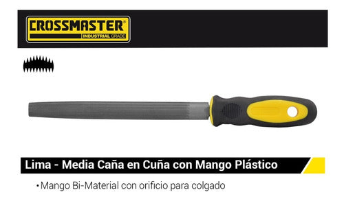 Lima Media Caña 250 Mm Bastarda Crossmaster 9968360 1