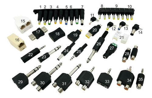 Ditron Audio Video Network Adapter, Pin 3.5 Jack RCA, Consult 0