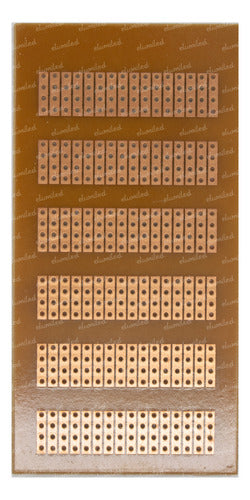 Experimental Phenolic Board 10x5cm FR2 Columns 0