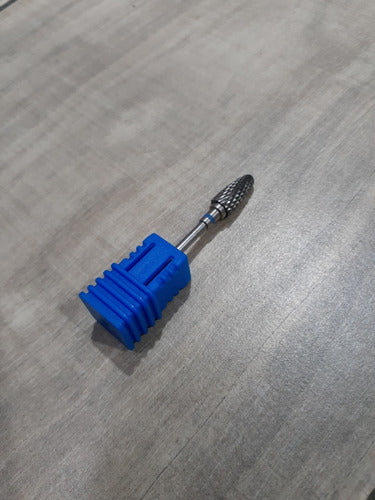 AIHD Carbide Bit for Lathe Blue M Manicure Sculpted 3