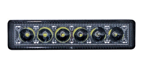 Ever Safe 18W 6 LED Auxiliary Light Bar - Flood Spot 4