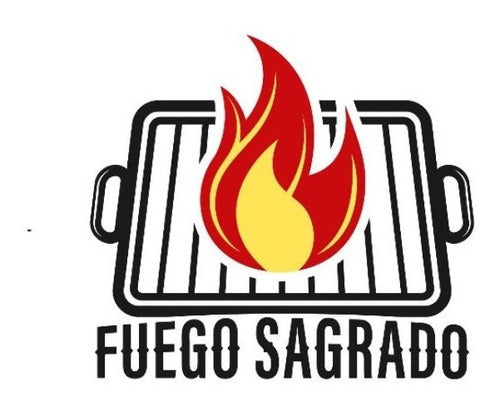 Fuego Sagrado Parrilla 100 X 50 6mm 4