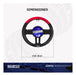 Sparco Universal PVC + Suede + Rubber Steering Wheel Cover 4