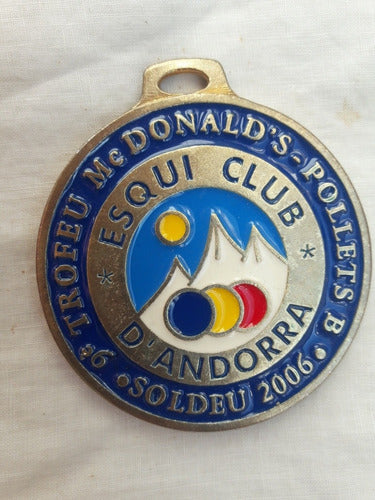 Medalla Trofeo Mc Donalds Cub Esqui Andorra 2006 1