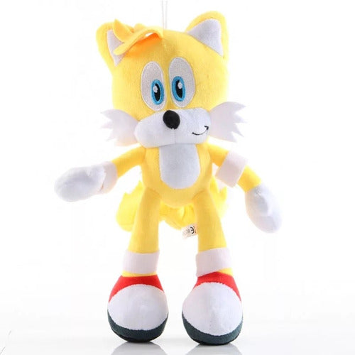 Hazz Sonic Plush Toy Action Figure Tails Yellow 0