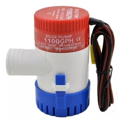 12V 1100 GPH Submersible Pool Drain Pump 0