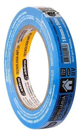 Ecopint Blue Masking Tape Adelbras 18 Mm X 50 M 1