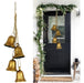 Styleonme Christmas Decorative Bells Metal Gold 1