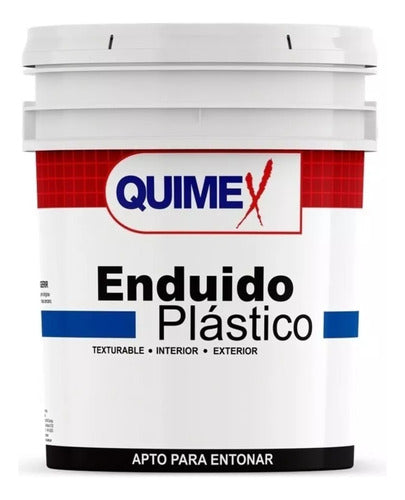 Quimex Enduido Plástico De 20 Litros 0