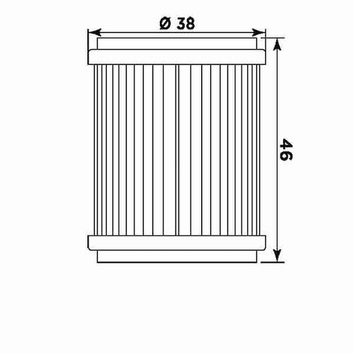 Miw Oil Filter Yamaha Y4013 1