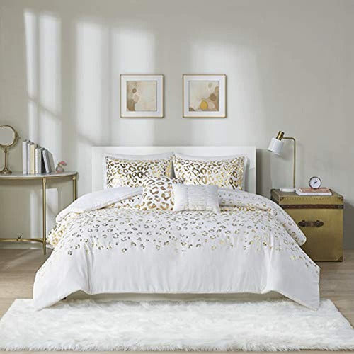 Intelligent Design Lillie Modern Animal Print Duvet Cover 0