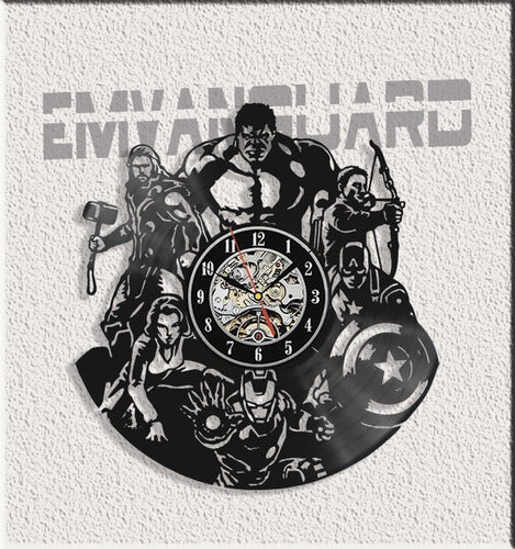 Emvanguard The Avengers Loki Vinyl Clock 20% Off on Second 1