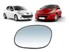 Mirror Glass with Base for Peugeot 206 1999-2001 Original F 1