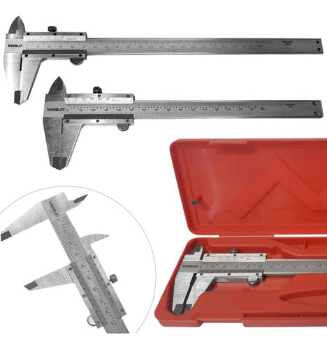 Wembley Combo Mechanical Caliper 0-150 mm and 0-200 mm 0