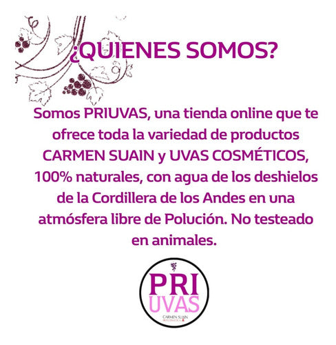 PriUvas Combo Humectante/Nutritiva Antiarrugas Uvas Dia/Noche 120ml 2