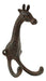 TG,LLC Treasure Gurus Metal Giraffe 3D Towel Hook Bib Coat Hat Holder 0