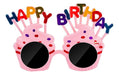 LW Happy Birthday Glasses Party Cupcake Cake 2