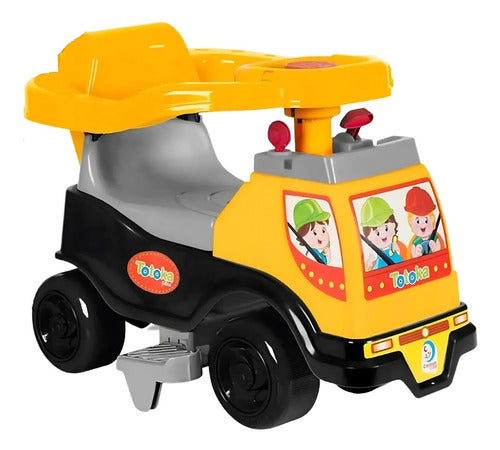 Totoka Plus Carrinho Triciclo Infantil Andador C/ Empurrador 3