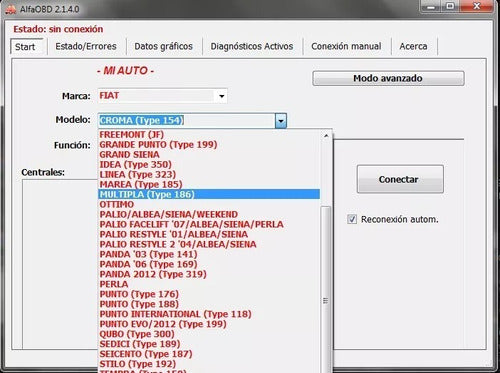 Alfaobd 2021 Scanner Automotriz Fiat Alfa Romeo Lancia 2