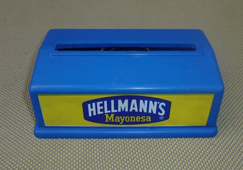 Servilletero Propaganda Hellmans ( Plástico) 2