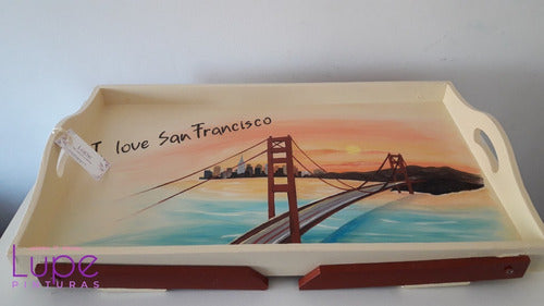 Custom Hand-Painted Breakfast Trays 21