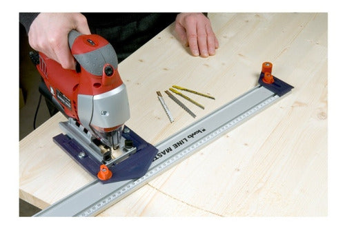 KWB Line Master Guide for Circular Saw with Support 4