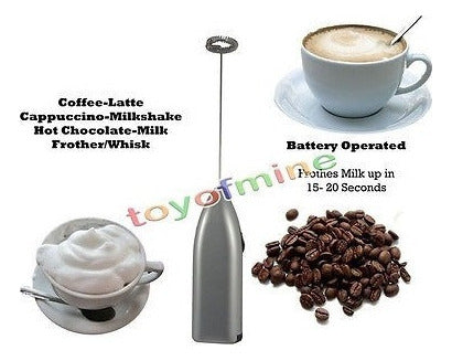 Popular Leche Frother Herramienta Mano Espuma Capuchino Make 1