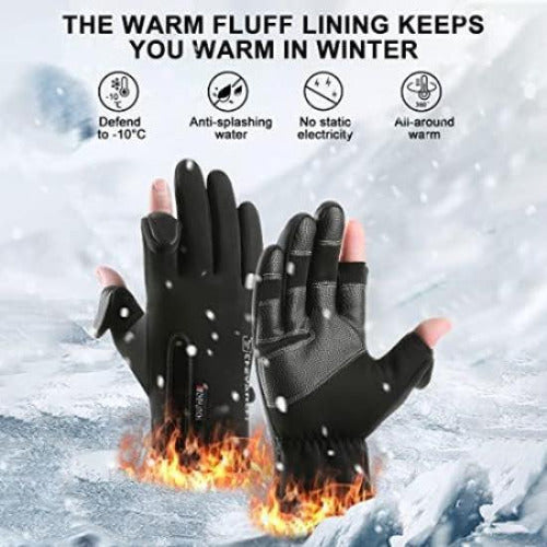 Newdoar Winter Touch Screen Gloves, Windproof Snow Gloves for Outdoor Activities 1