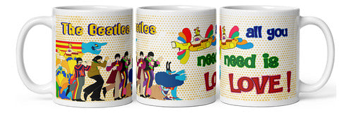 Plantillas Tazas Sublimación The Beatles #2 0