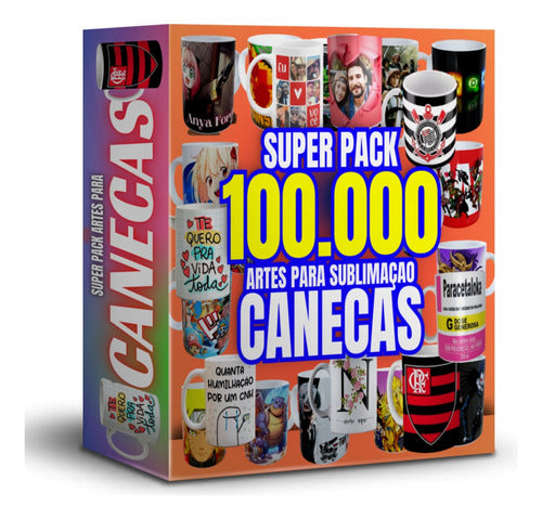 Pacote P/ Sublimação Canecas +de 39.000 Artes Vários Nichos 0