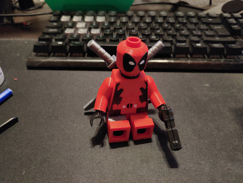 Deadpool Lego - Impreso 3d - Bako3d 4