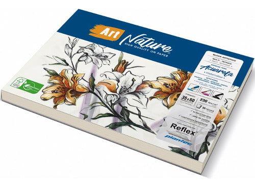 Plantec Art Nature Multitechnique Paper Block 17x25 230g 0