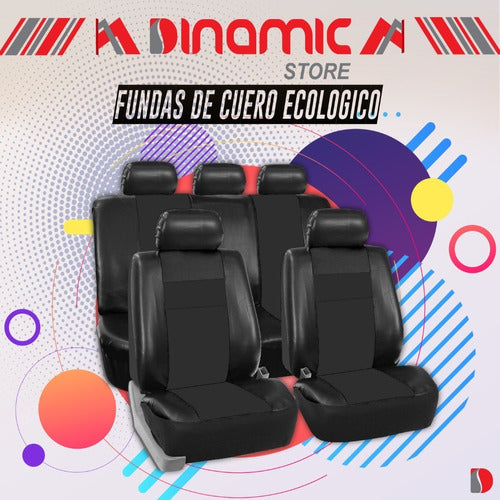 Dinamic Eco-Leather Seat Covers for Fiat Siena 2