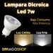 Boragoshop Pack X20 LED Dicroic Lamp 7W GU10 Warm/Cool White 3