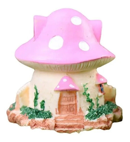 Psrty Art.Fiesta Birthday Decoration Mini Mushroom Figures 1