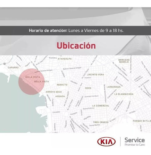 Kia Servicio De Mantenimiento Rio Sedán 2011-2016 90.000 Kms 2