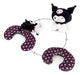 Surreal Entertainment Sanrio Kuromi Reversible Neck Pillow Plush Toy 0