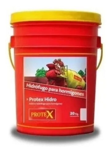 Protex Hidro Aditivo Hidrófugo Hormigones Balde 20 Kg 0