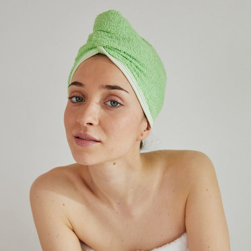 Franco Valente Turban Towel Bath Shower Hair Cap 0