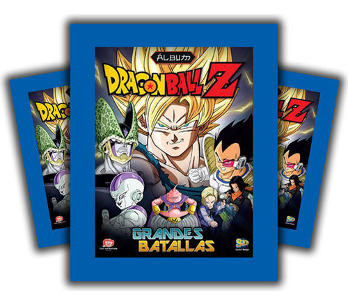 Dragon Ball Z Great Battles Album + 20 Sticker Packs 1