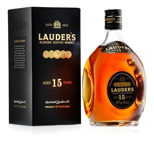 Whisky Lauder's 15 Años Blended Scotch 700ml 0