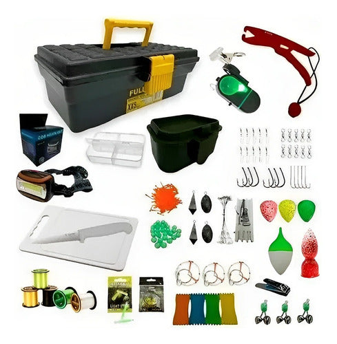 Fishing Kit with 200 Accessories – The Most Complete Set 0