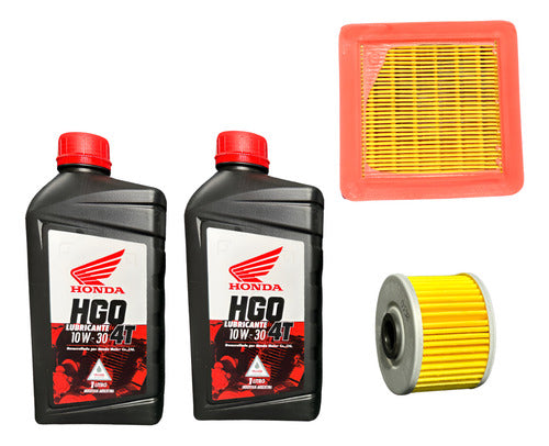 Kit Service Tornado Filtros Originales Aire Aceite Hgo 10w30 0