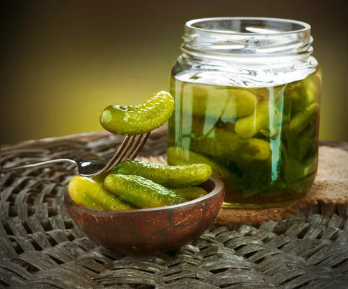 REINO DE SEMILLAS 20 Pickles and Pickling Cucumber Seeds Gourmet Product 2