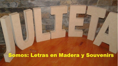 Letras en Madera - Letras Decorativas - Nombre - Envios 3