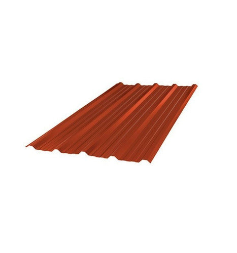 Ternium Chapa Trapezoidal Roja C25 X 3 Metros 0