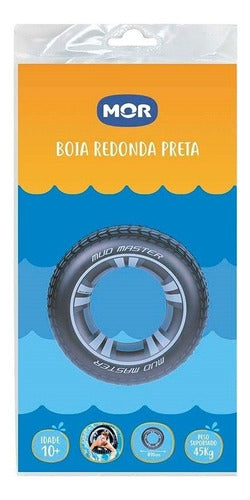 Kit 2 Boia Inflável Redonda Pneu Piscina Praia Resistente 3