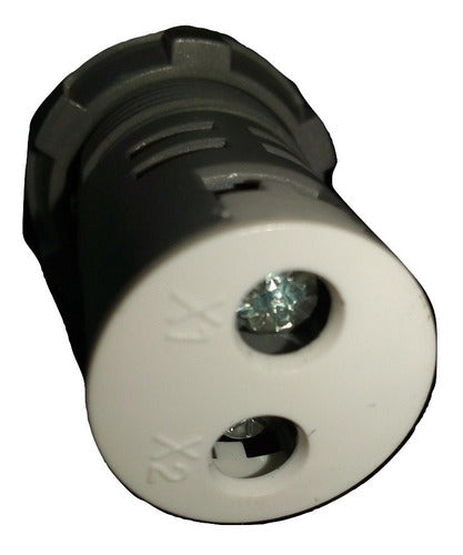 Digital Voltmeter 220V for 22mm Round Panel with White LED 4